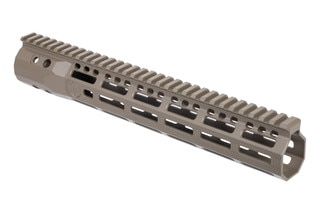 Troy 12.5-inch Battle Rail free-float AR-15 handguard, flat dark earth.